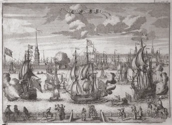 Udsigt over Sankt Petersborg, 1727