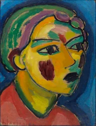 Poet Mystical Head, 1917.