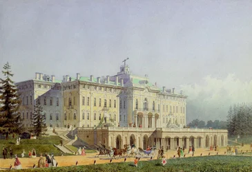 Konstantinpaladset i Strelna, 1847.