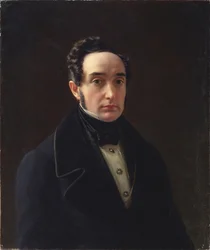 Portræt af Vladimir Ivanovich Panaev 1792-1859