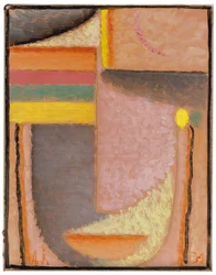 Abstrakt hoved: Parthenon, 1932