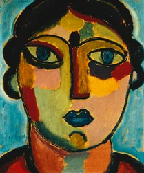 Blå Mund; Blauer Mund, 1917