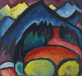 Oberstdorf - bjerge. 1912