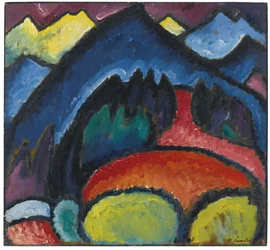 Oberstdorf-bjergene, 1912
