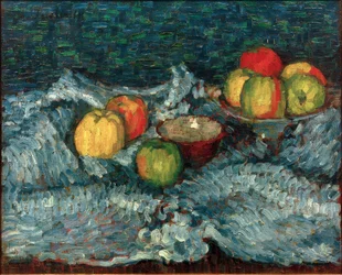 Stilleben med æbler (Stilleben mit Äpfeln)