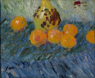 Stilleben med appelsiner