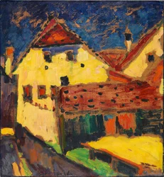 Gule huse, 1909.