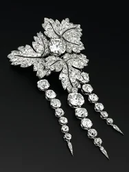"Rivsblade" broche, ca. 1855