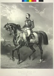 Napoleon III, kejser af Frankrig (tryk)