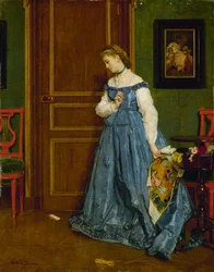 Tøven, muligvis Madame Monteaux, c.1867
