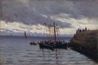 Ankomst af sardinfiskerne