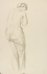 Stående nøgen