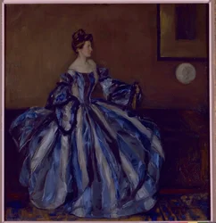 Kvinde i interiør, 1901