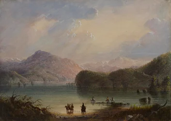 Scene ved søen