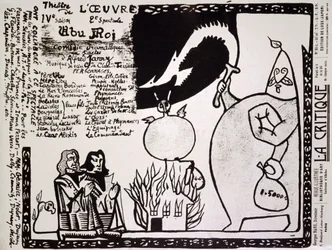 Ubu konge. 1896 (plakat)