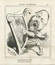 Illustration af Alfred Le Pete (1841-1909) i Le Charivari