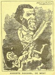Illustration af Alfred Le Petit (1841-1909) i Grosjean og hans kur