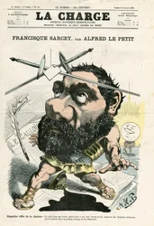 The Charge (1870), nummer 12, satirisk i farver