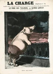 The Charge (1870), nummer 15, satirisk i farver