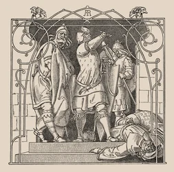 Nibelungen. Hvordan de smed de døde ud af hallen, 1840-1841.