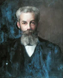 Henri Hartmann (1860-1952) (olie på lærred)