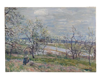 Forår i Veneux-Nadon, 1882