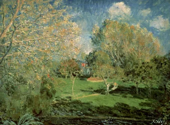 Familien Hoschede Have, 1881