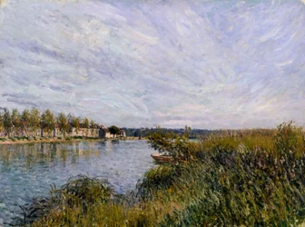 Udsigt over Saint-Mammès