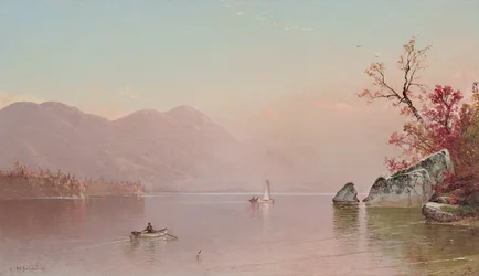 Efterårståge, Lake George