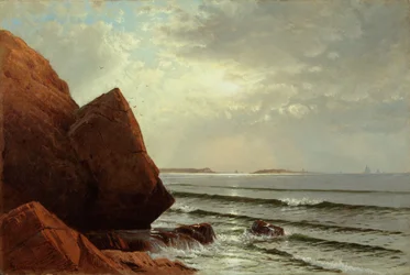 Morgen, Cape Ann 1875 (olie på lærred)