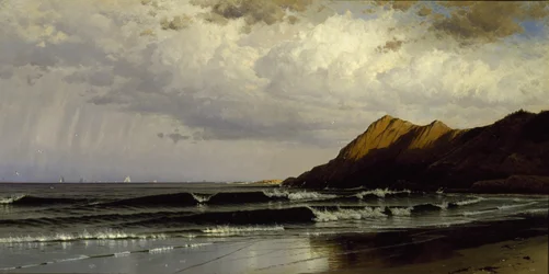 Tid og tidevand, ca. 1873 (olie på lærred)