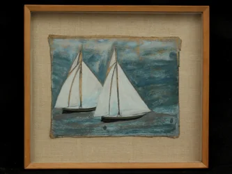 To sejlbåde, ca. 1930