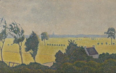 Landskab i Seneffe, ca. 1890 (olie på lærred)