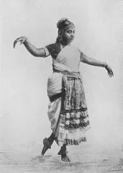Nauch dansende pige, c1890, 1910