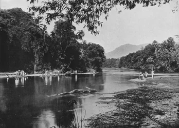 Floden ved Ratnapura, c1890, 1910