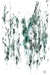 Whispers of the Stream, 2017 (håndmalet fotografi)
