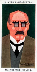 Rudyard Kipling, britisk forfatter og digter, 1926.