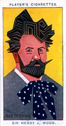 Sir Henry Joseph Wood, britisk dirigent, 1926.