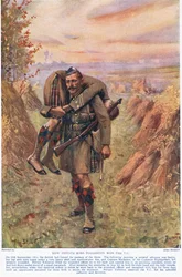 Hvordan menig Ross Tollerton vandt VC, illustration fra 