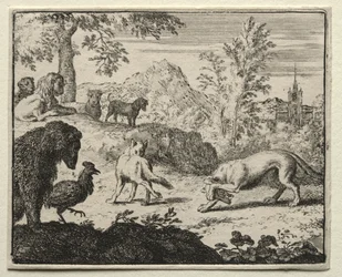 Reynard the Fox: Kampen mellem Reynard og ulven