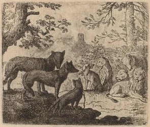 Reynards slægtninge plæderer for ham, sandsynligvis ca. 16451656.