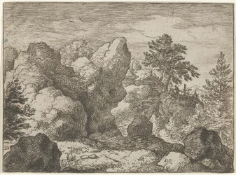 The Pointed Rock, 1600-tallet.