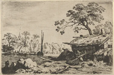 Den ruinøse hytte, 1600-tallet.