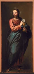 Kristus velsigner værten, ca. 1635