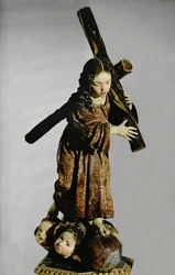 Nino de la Pasion (polykromt træ)