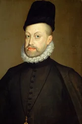 Portræt af Filip II 1527-1598, konge af Spanien og Portugal, 1568