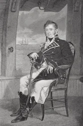 Portræt af James Lawrence (1781-1813) (litho)