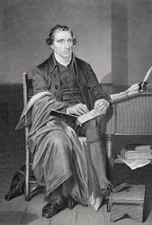 Portræt af Patrick Henry (1736-99)