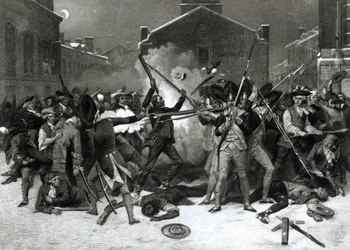Bostonmassakren, 5. marts 1770