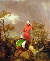 The Frontiersmen (olie på lærred)